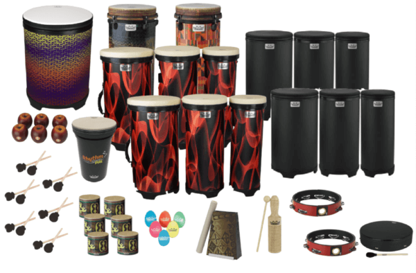 Classroom pack drums and percussion